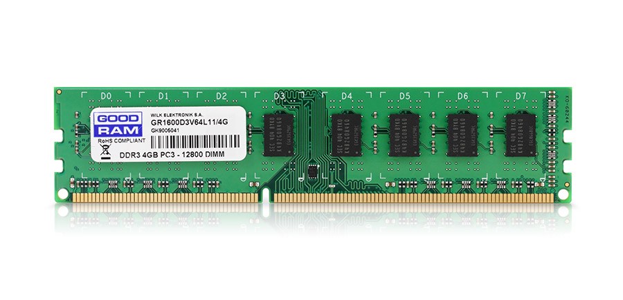 DDR3   4GB/1600 CL11 1,35V Low Voltage