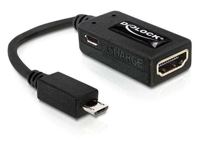 Adapter MHL(M)->HDMI(F)+USB Micro(BF) 