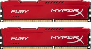 DDR3 Fury  8GB/ 1866 (2*4GB) CL10 RED