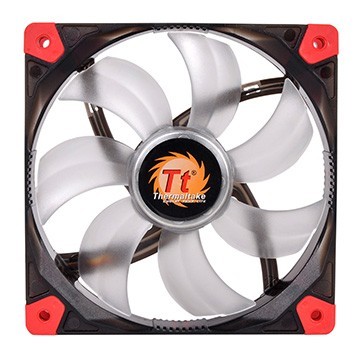 Wentylator - Luna 12 LED Red (120mm, 1200 RPM) BOX 