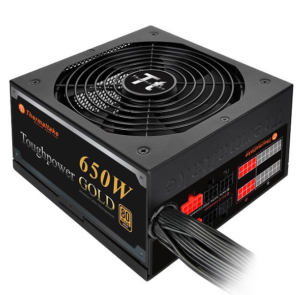 Zasilacz Toughpower 650W Modular (80+ Gold, 4xPEG, 140mm, Single Rail)