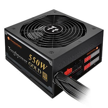 Toughpower 550W Modular (80+ Gold, 2xPEG, 140mm, Single Rail)