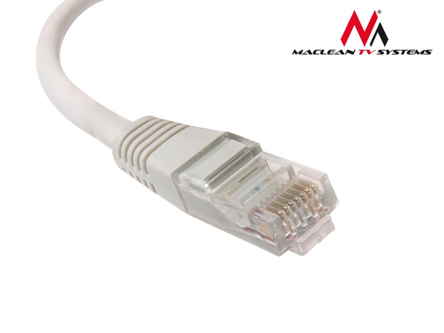 Przewód patchcord UTP 5e MCTV-650 20m wtyk-wtyk