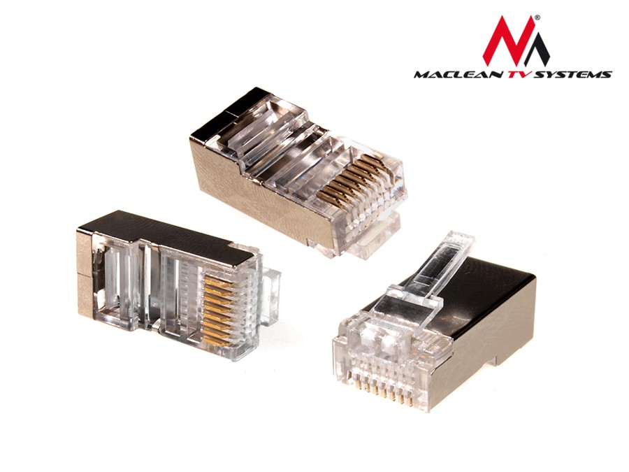 Wtyk RJ45 8P8C 5e linka MCTV-664 kpl. ekran 