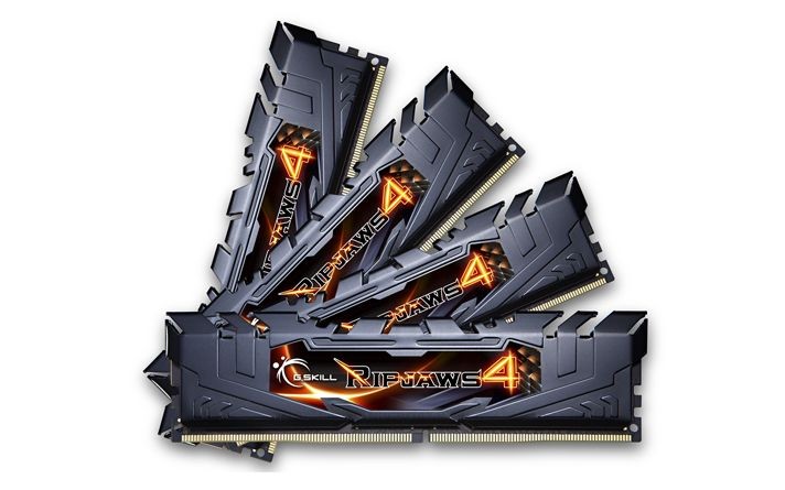 DDR4 32GB (4x8GB) Ripjaws4 2400MHz CL15 XMP2 Black