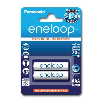 ENELOOP AAA 750 mAh 2100 CYKLI 2SZT