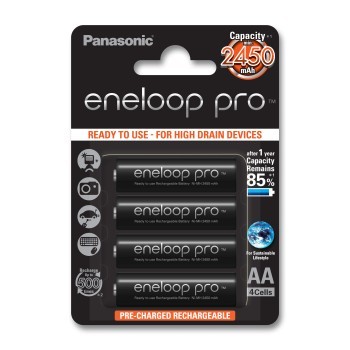 ENELOOP PRO AA 2450 mAh 500CYKLI 4SZT