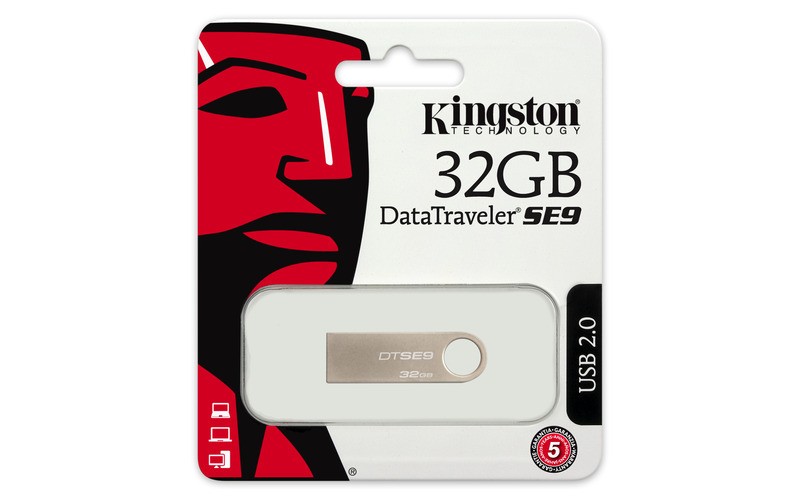 Data Traveler SE9 32GB USB2.0 Silver Metal