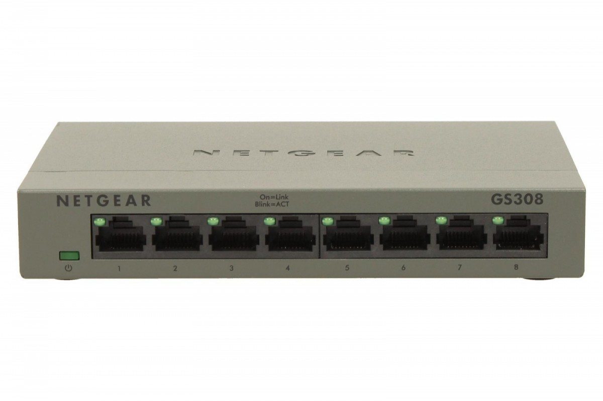 Switch Unmanaged 8xGE - GS308