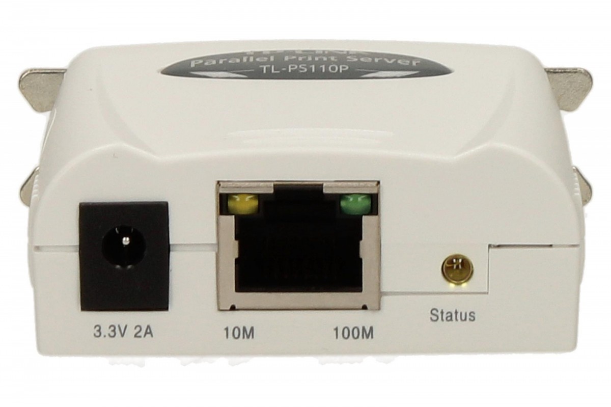 PS110P Print Server 1xLAN 1xParallel