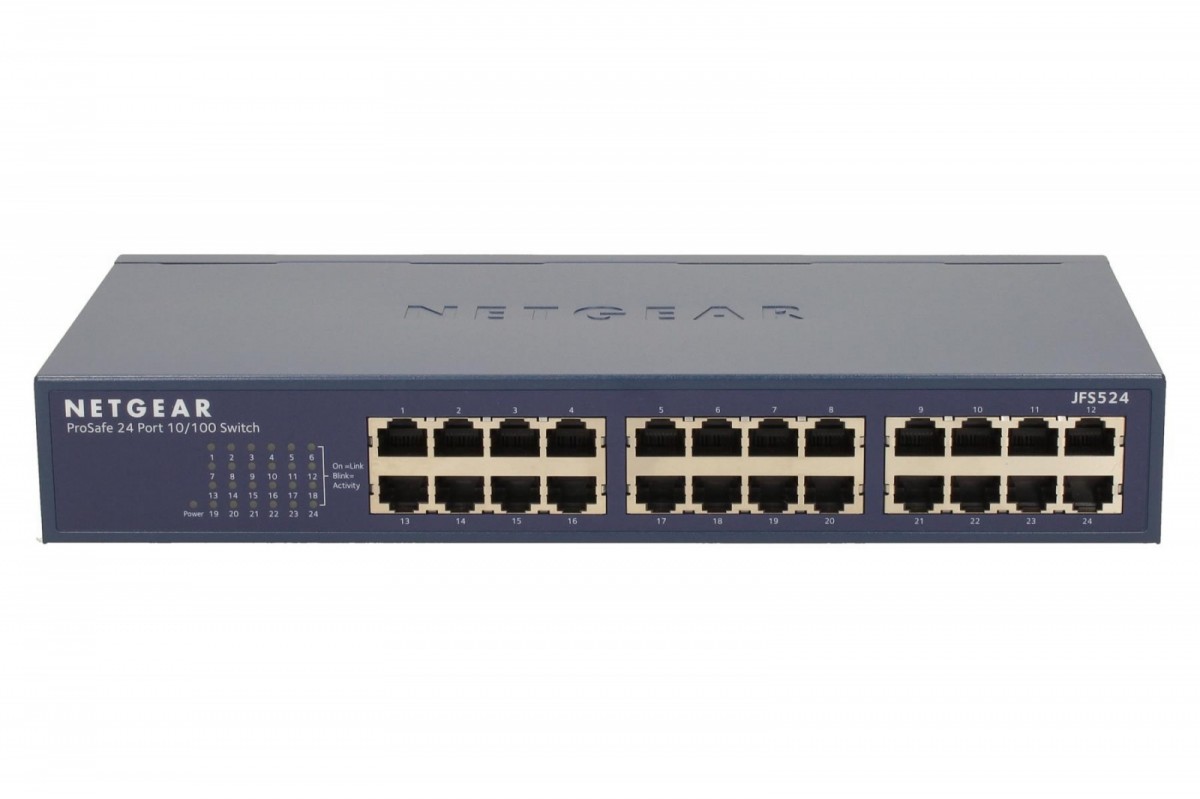 Switch Unmanaged Rack 24xFE - JFS524