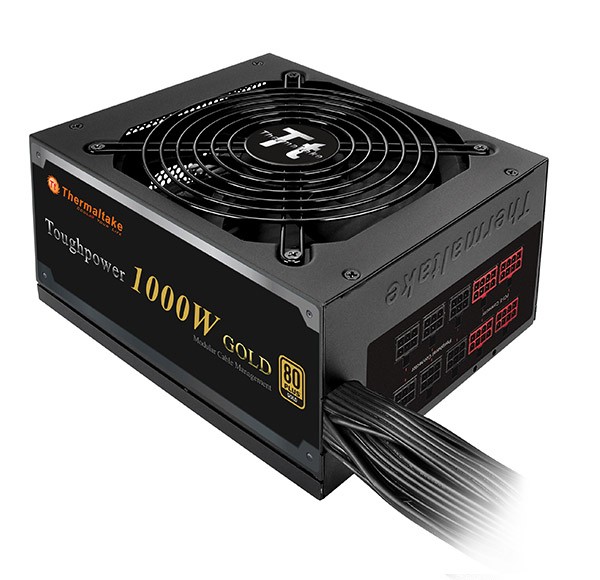 Toughpower 1000W Modular (80+ Gold, 6xPEG, 135mm) 