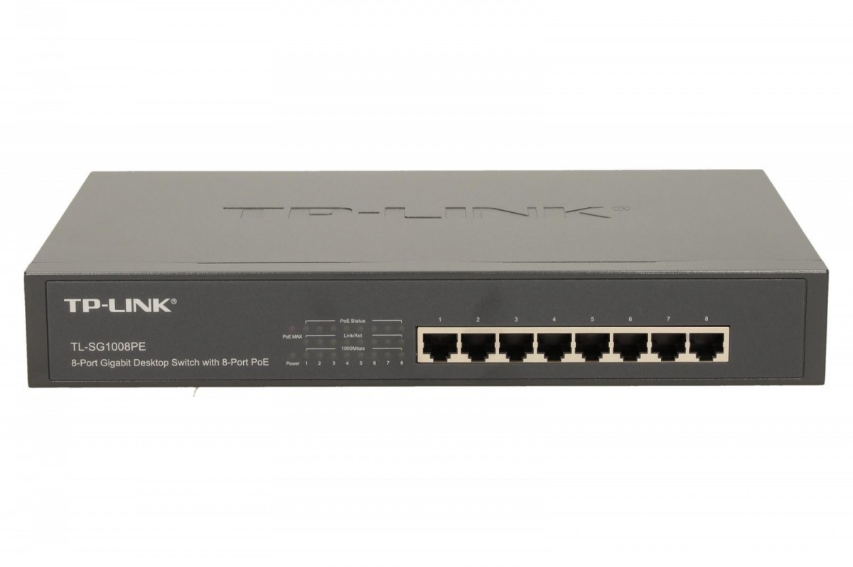 SG1008PE switch 8x1GB PoE+