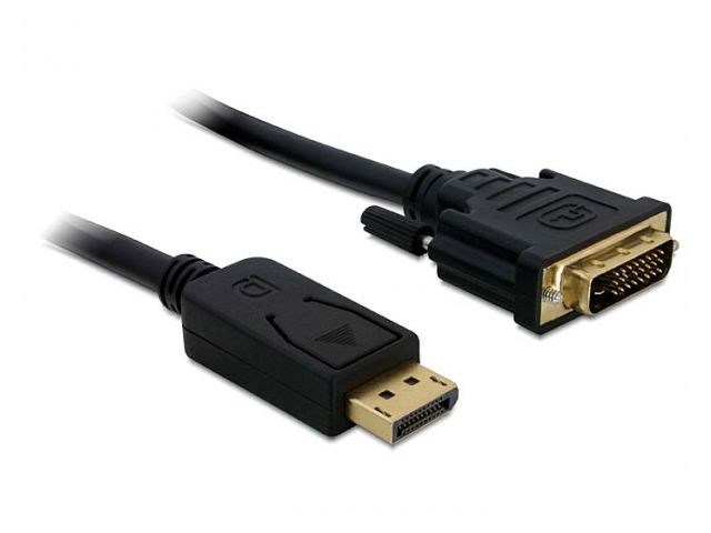 Kabel Displayport(M)->DVI-D(24+1) Dual Link 1M 