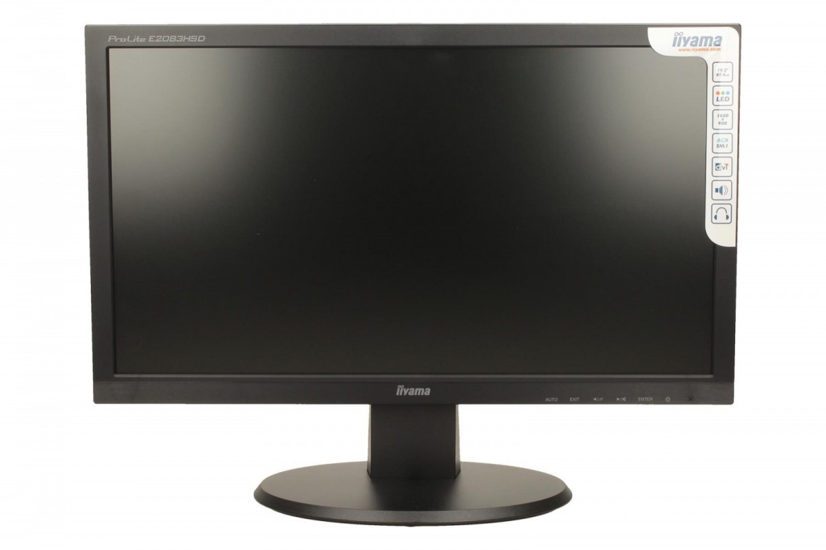 Monitor 19.5 E2083HSD-B1 DVI-D/DSUB/GŁOŚNIKI