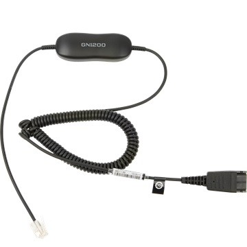 GN1200 Smart Cord QD to RJ10 0,7-2m