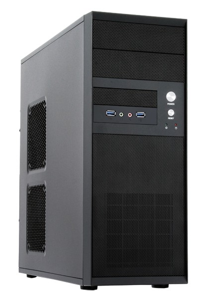 CQ-01B-U3-OP Mesh Midi Tower Black