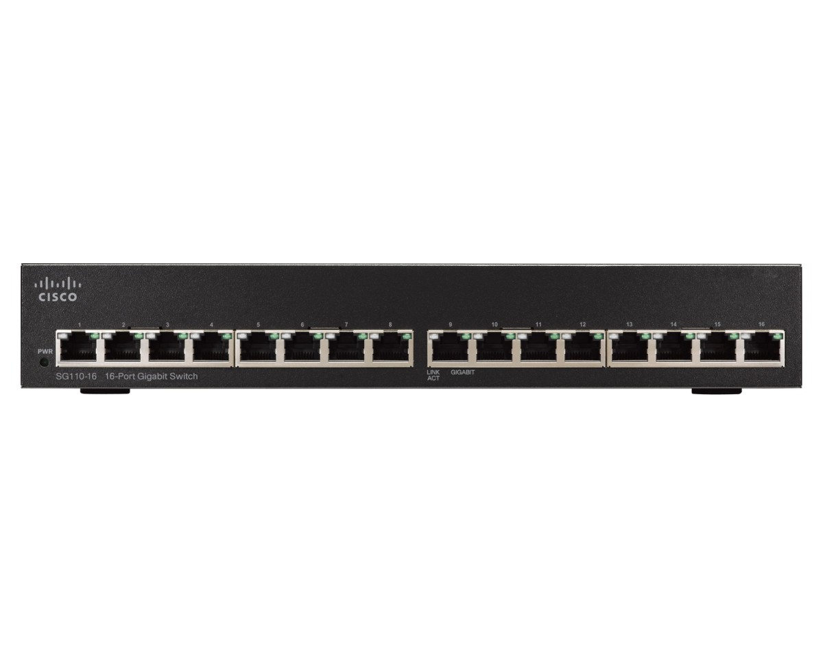 SG110-16 Switch 16x1GbE