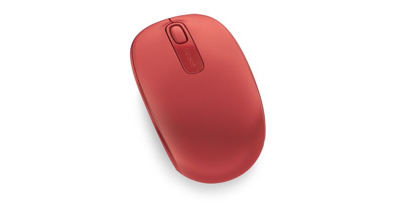 Wireless Mobile Mouse 1850 Flame Red U7Z-00033