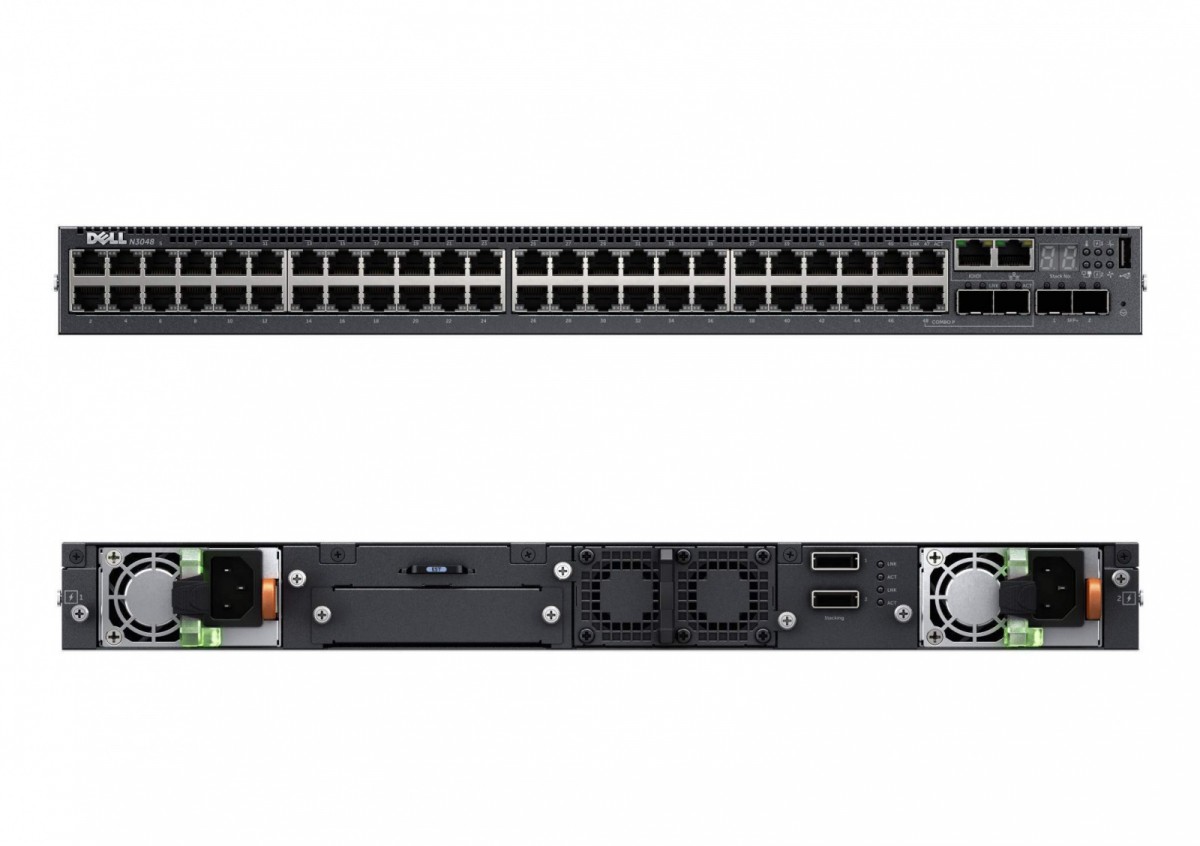 Switch N2048P 48x1GbE 2x10GbE SFP+ POE