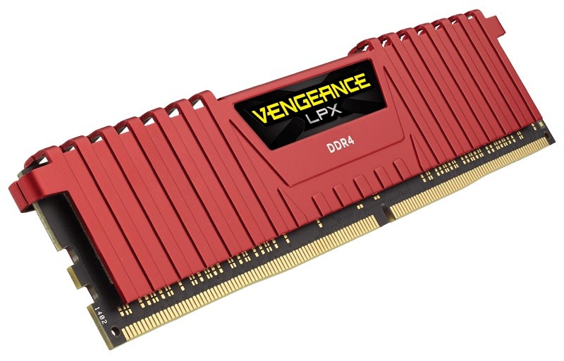 DDR4 Vengeance LPX 8GB/2400 RED CL14-16-16-31 1.20V XMP2.0