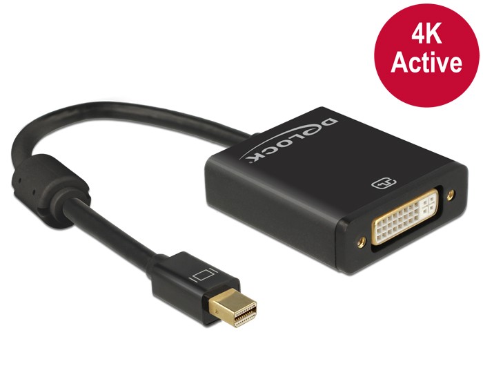 ADAPTER DISPLAYPORT 1.2 MINI(M)->DVI(24+5)(F) 4K 