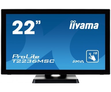 Monitor 21.5 T2236MSC-B2 10P DOTYKOWY HDMI/DVI/GŁOŚNIKI PCAP