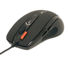 Mysz EVO XGame Laser Oscar XL-750BK Ext