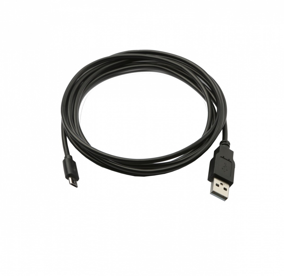 Kabel USB - Micro USB 50 cm. czarny