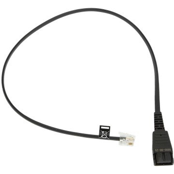 QD cord to RJ10 0,5m