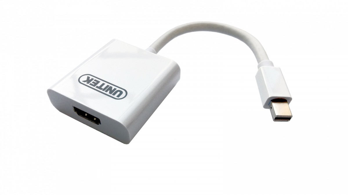 Adapter miniDisplayPort  to HDMI z dz.;Y-6325WH 