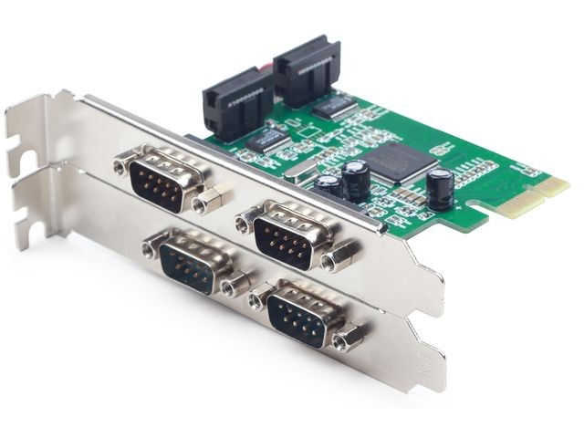 Karta PCI Express 4xCOM 9PIN 