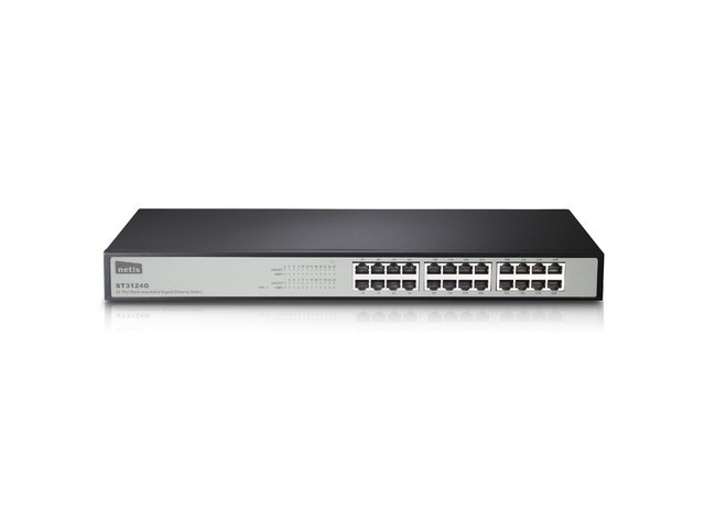 Switch Rack 19 24-port 1GB 