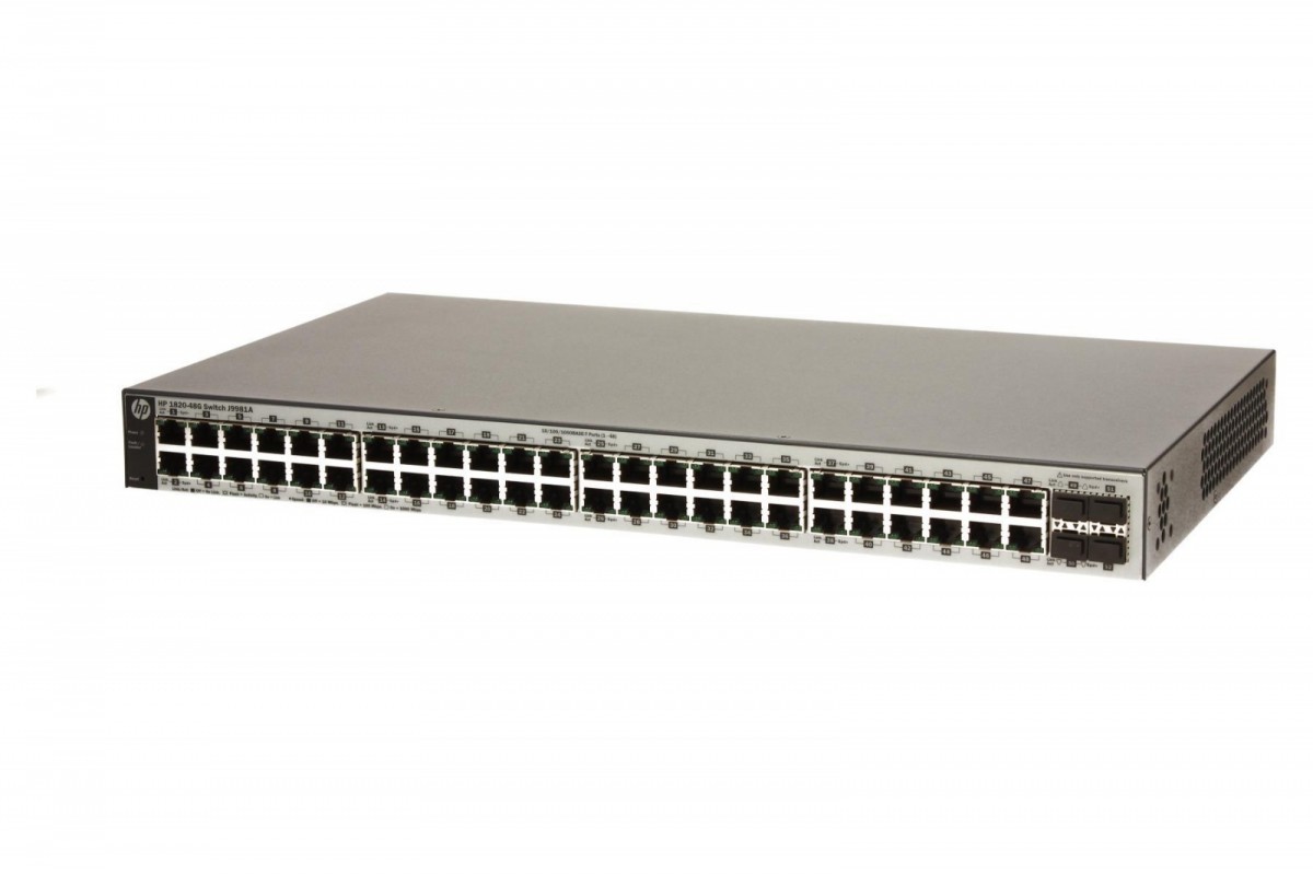 1820-48G Switch J9981A - Limited Lifetime Warranty