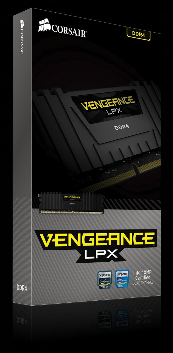 DDR4 Vengeance LPX 8GB/2666 BLACK CL16-18-18-35 1.20V XMP2.0