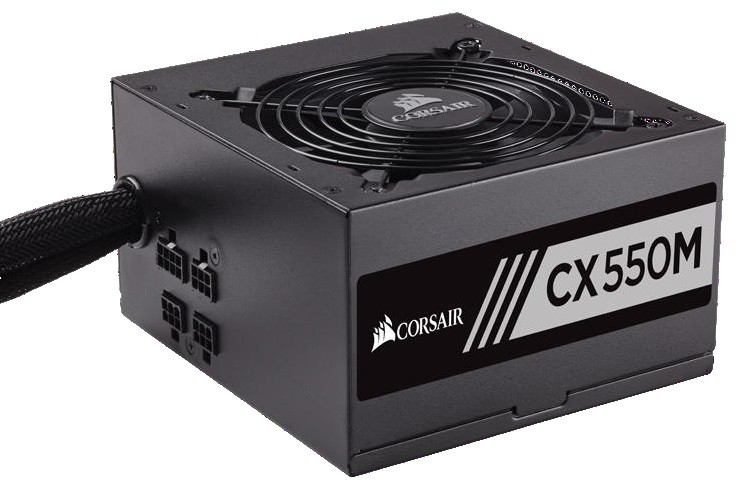 Zasilacz CX550M 550W 80+BRONZE S.MODULAR ATX EU