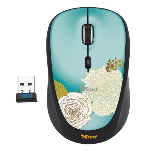 Yvi Wireless Mouse - flower