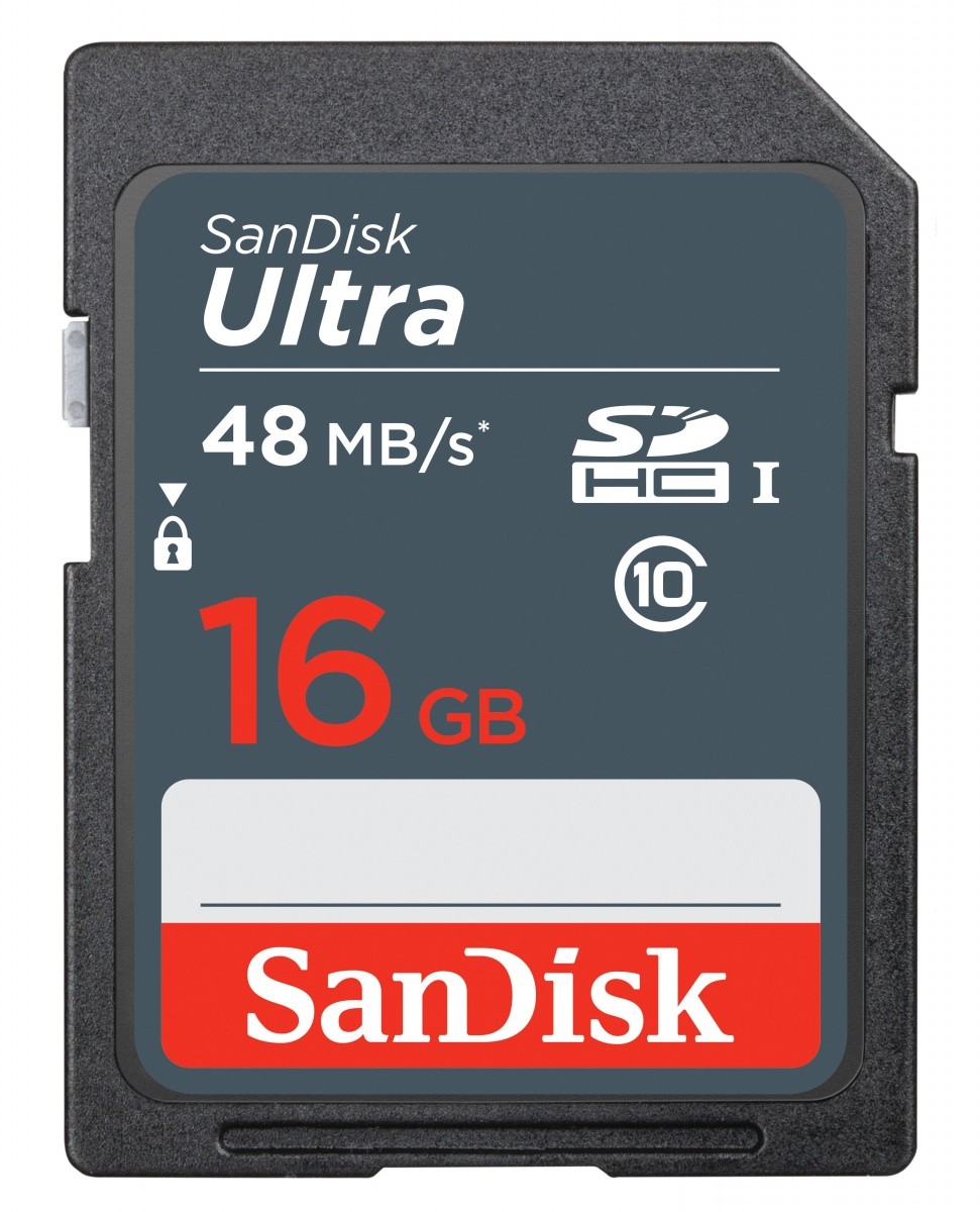 Ultra SDHC 16GB 48MB/s UHS-I Class 10 