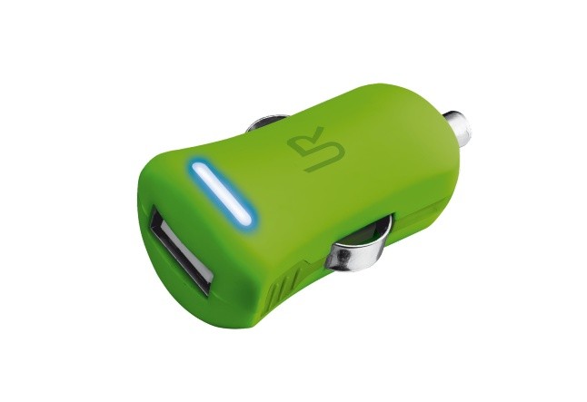 UrbanRevolt 5W Car Charger - lime green