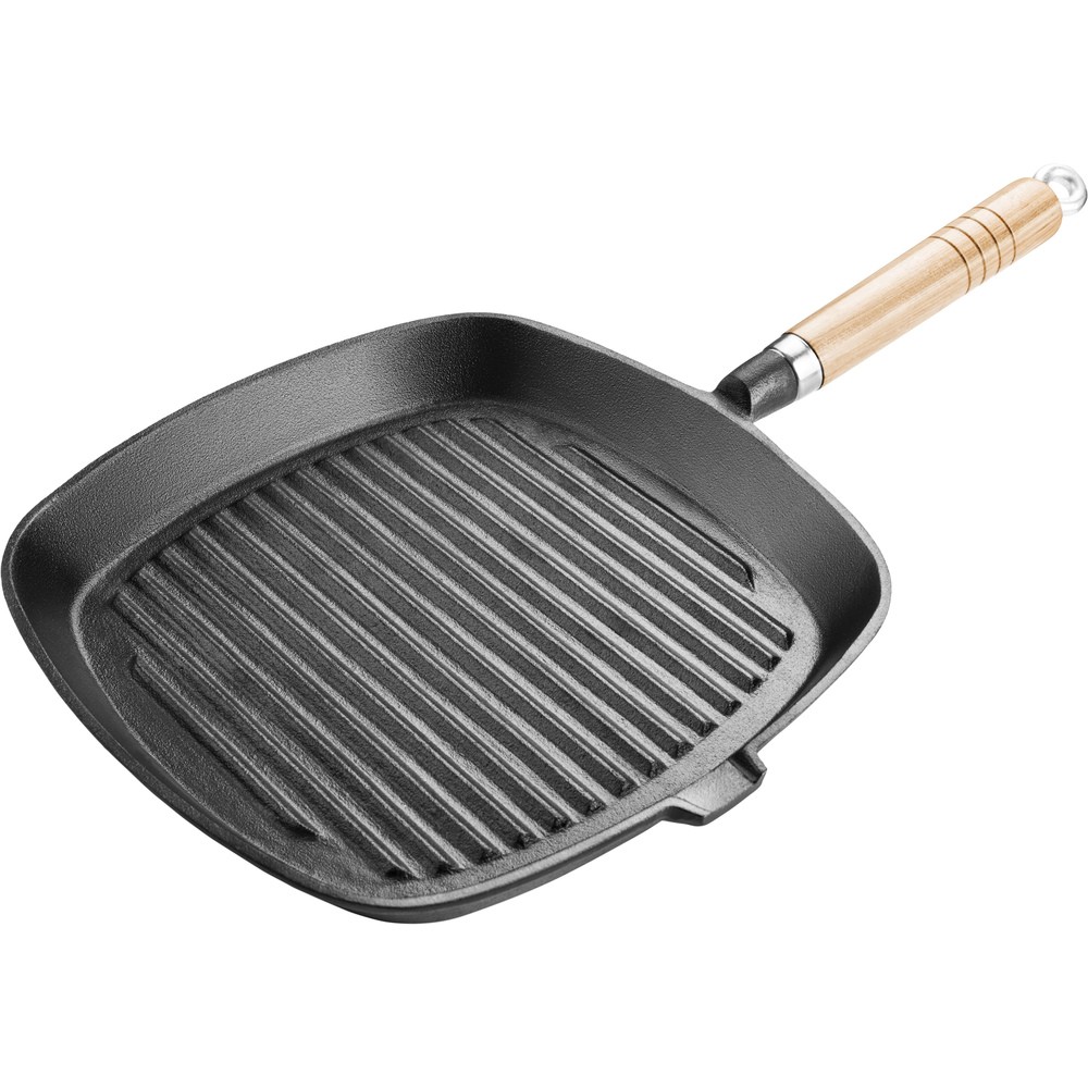 Patelnia żeliwna grillowa LT 1063, 24cm