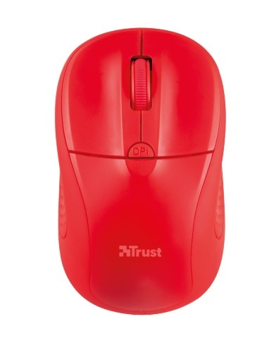 Primo Wireless Mouse - red