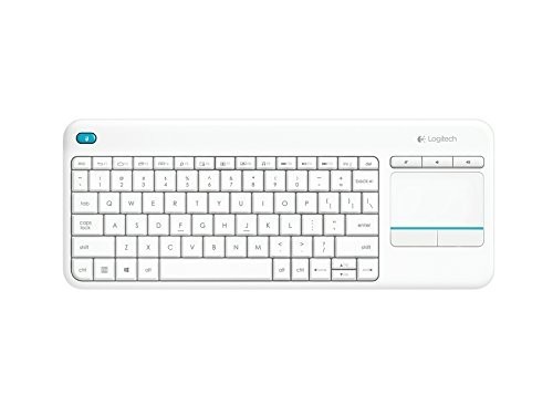 K400 Plus Wireless Touch Keyboard Biała