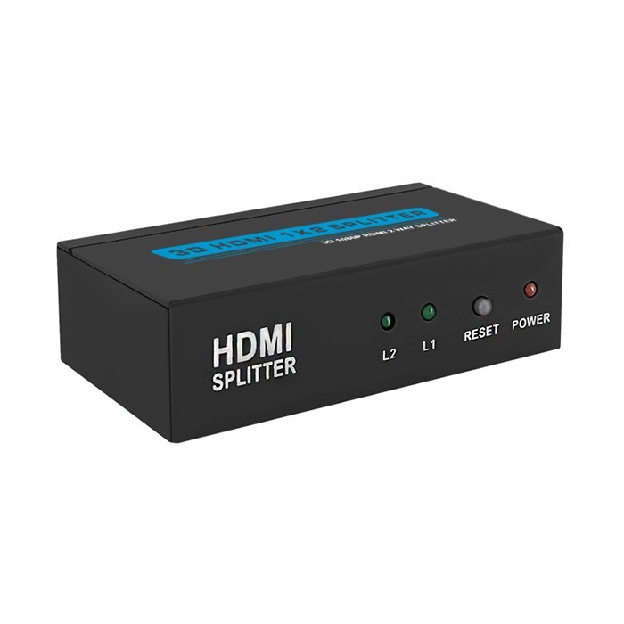 Aktywny rozdzielacz Splitter HDMI 1x2 v.1.3b