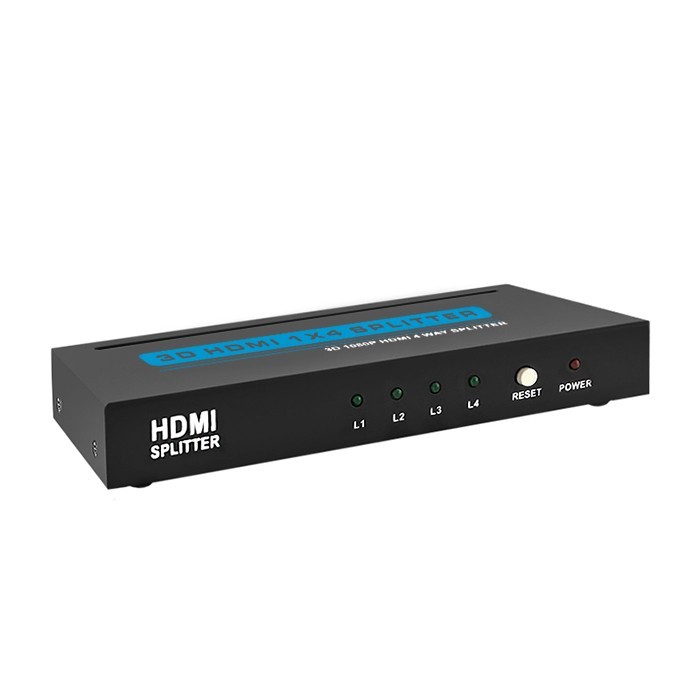 Aktywny rozdzielacz Splitter HDMI 1x4 v.1.3b