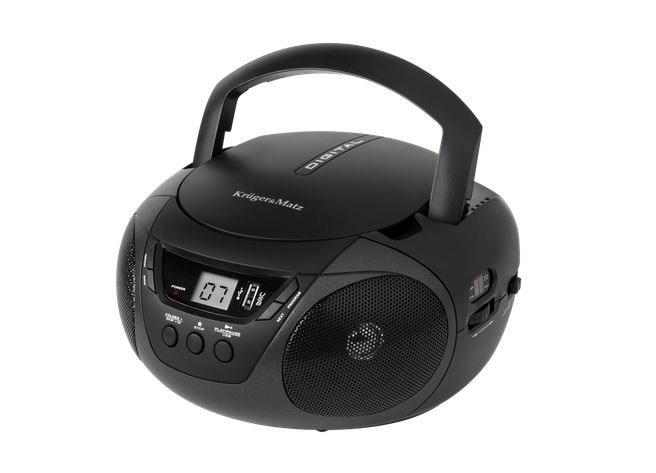 BOOMBOX STEREO CD SD USB KM6101 