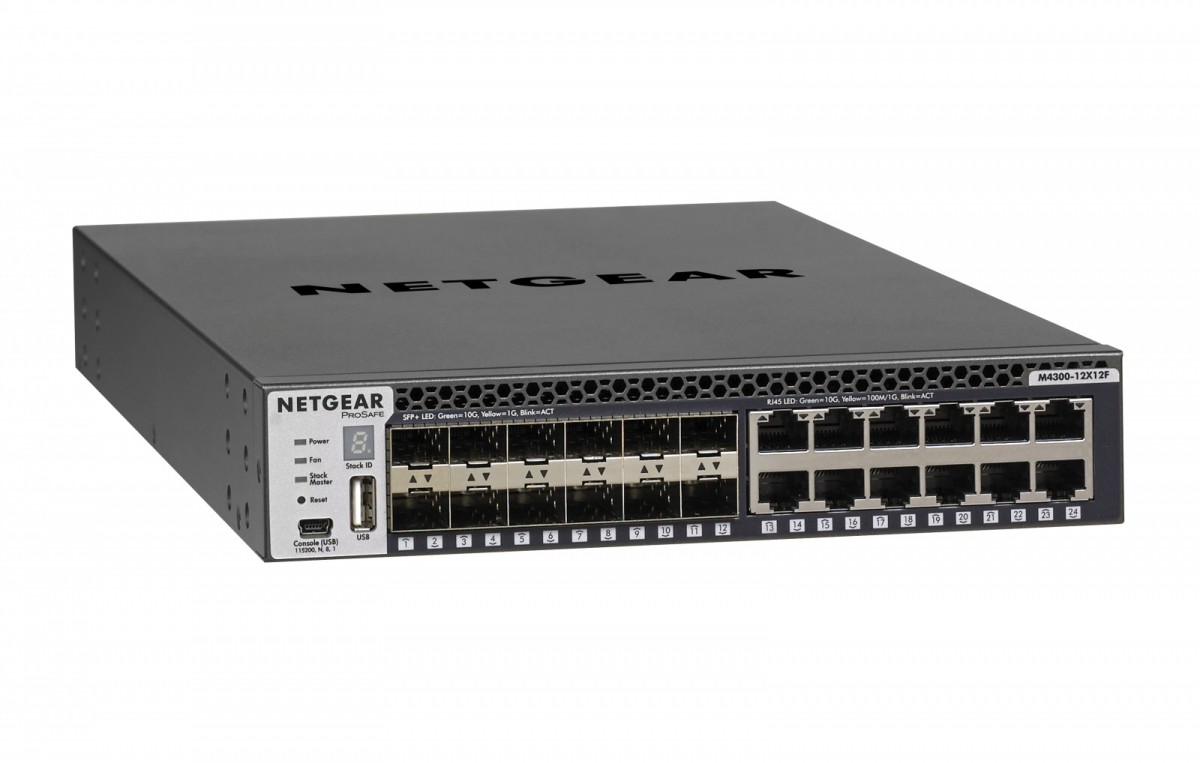 Switch 12x10GE 12xSFP+ Stack XSM4324S