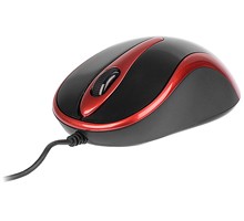 Mysz V-TRACK N-350-2 Black/Red USB