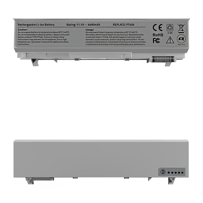 Bateria do Dell Latitude E6500 E6410 E6510, 4400mAh, 10.8-11.1V 