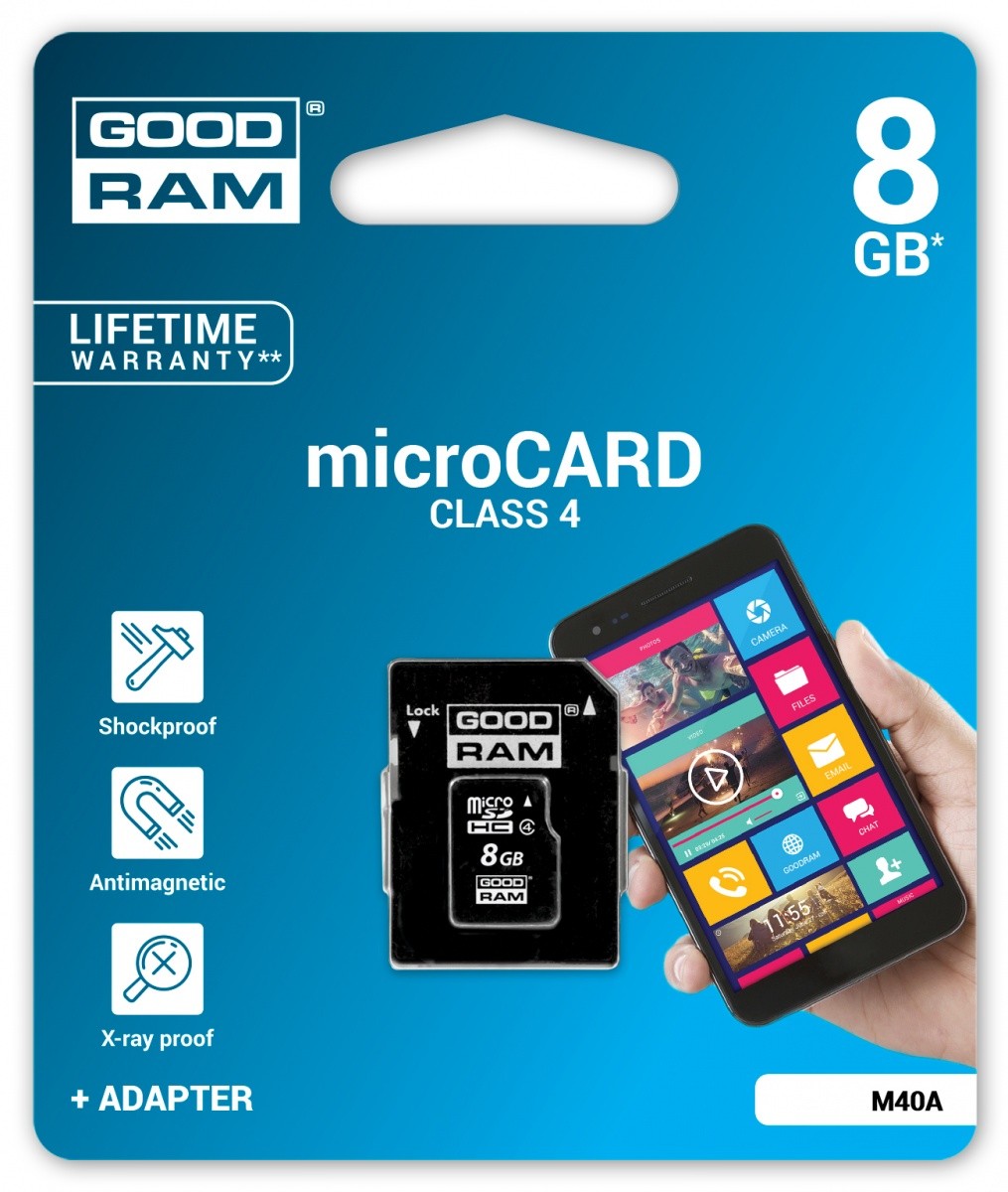 microSD 8GB C4 1-adapter