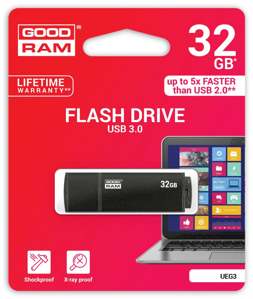 EDGE 32GB USB 3.0 BLACK